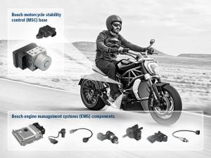 Ducati XDiavel con sistemi Bosch: sicurezza e performances