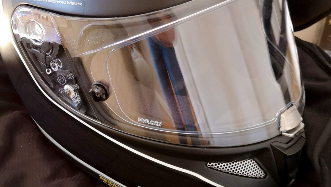 Visiera Casco Pinlock come si installa la pellicola antiappanante