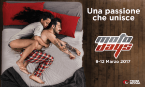 Motodays: dal 9 Marzo Roma si mette in moto