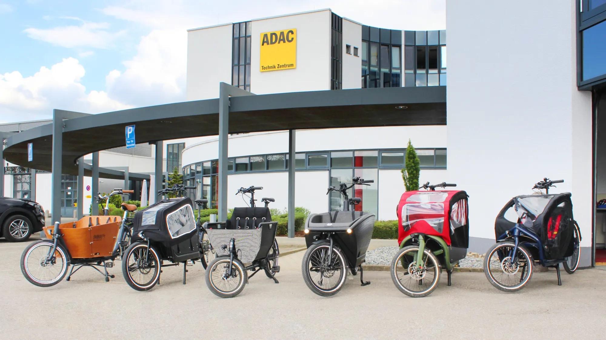 Test bici elettriche cargo: 6 modelli nella comparativa ADAC 2022