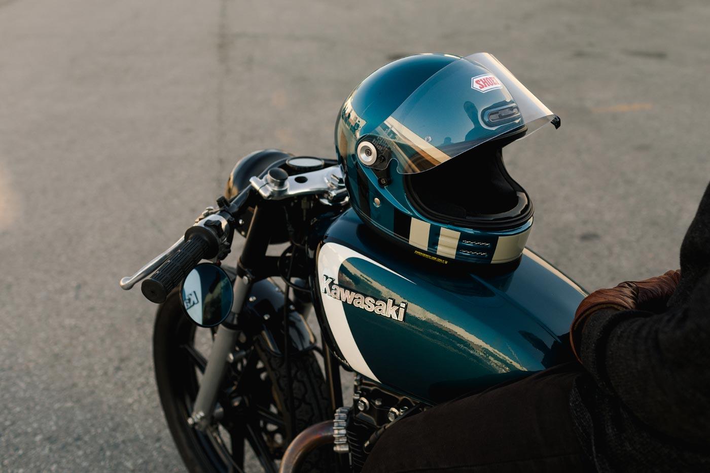 Casco moto Shoei Glamster: 4 stelle nei crash test Sharp