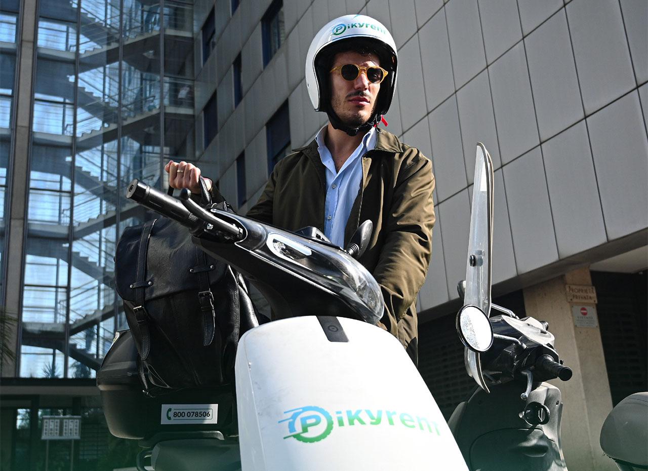 Scooter sharing Pikyrent