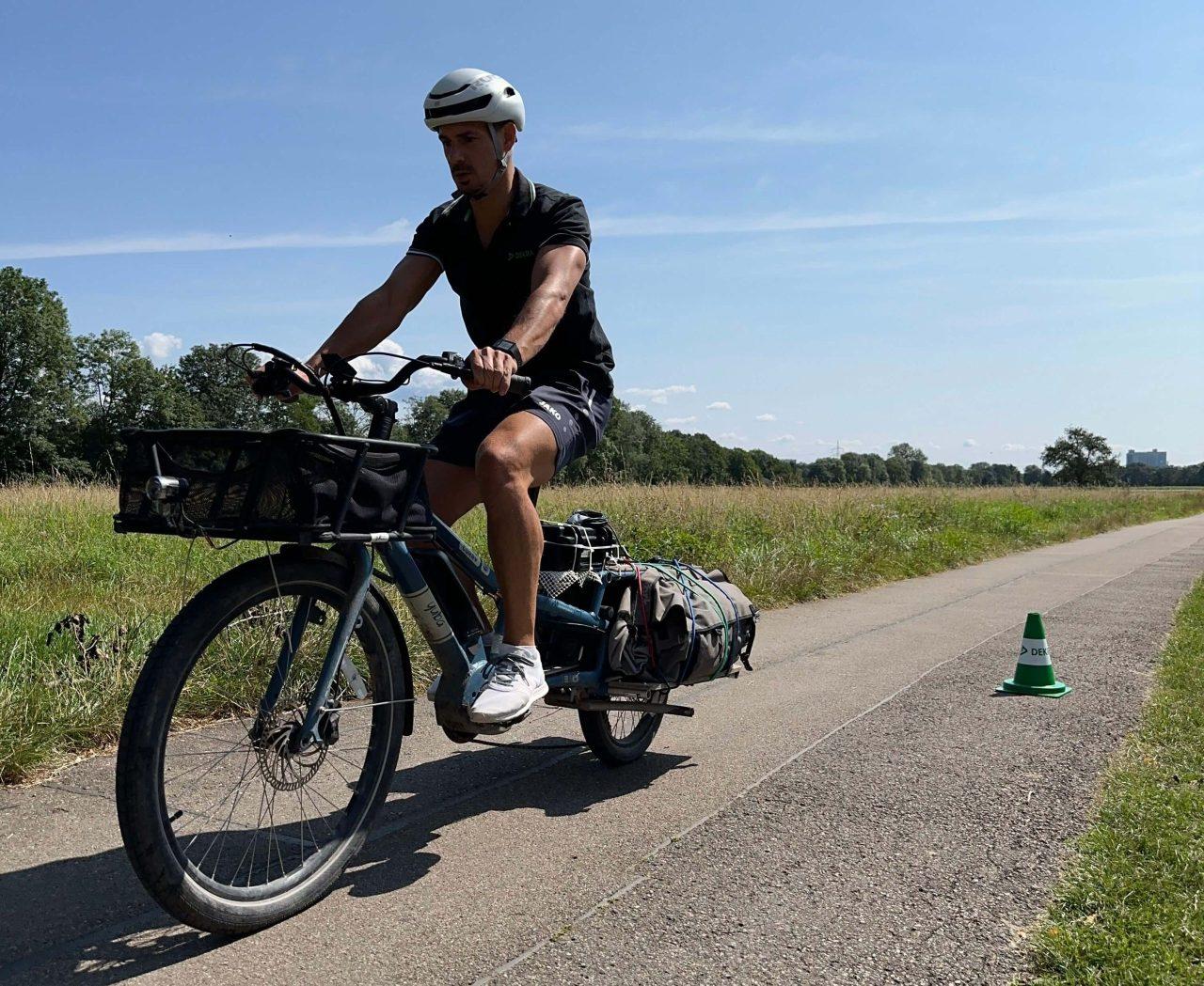 Bici da carico: la frenata peggiora notevolmente nei test Dekra